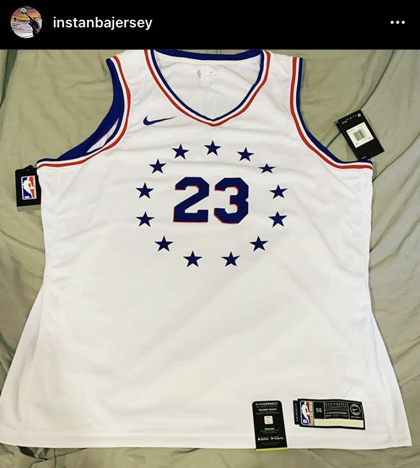 jimmy butler sixers jersey nike