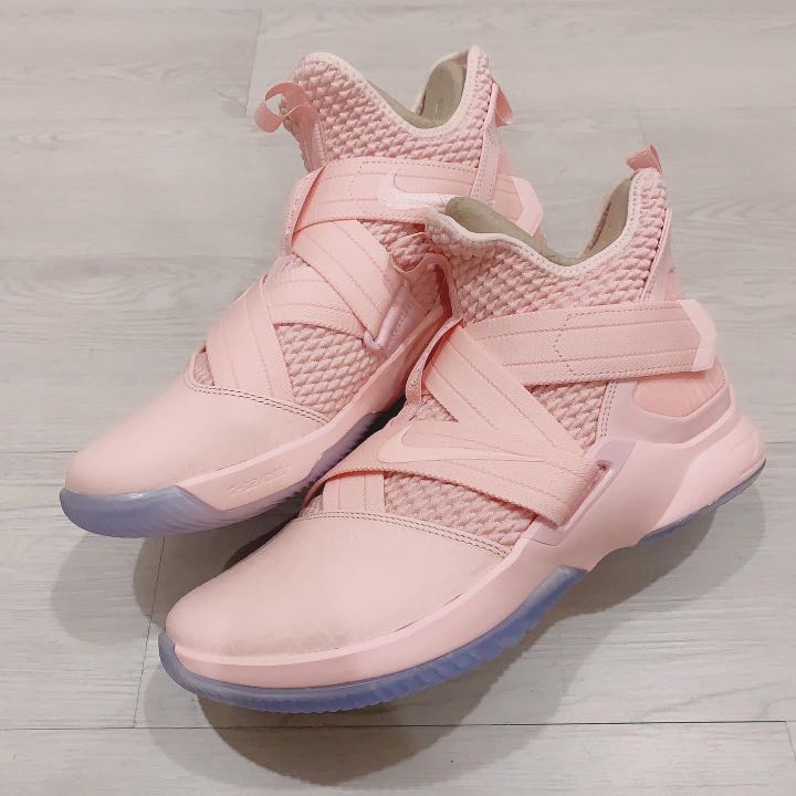 Nike lebron soldier 12 cheap soft pink