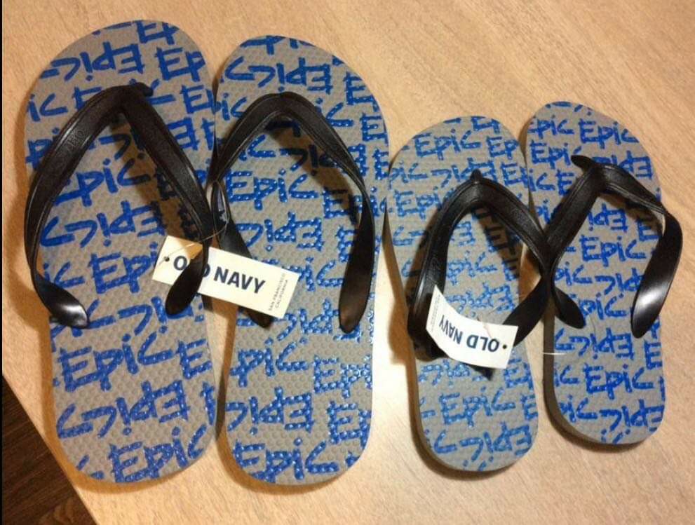 old navy children's slippers