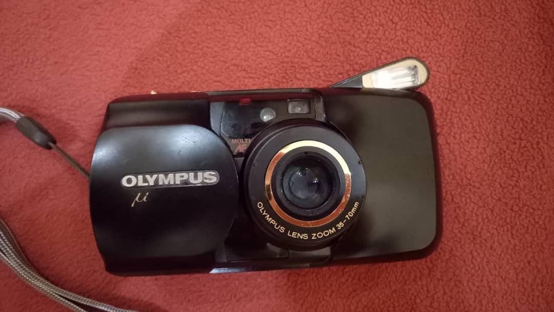 OLYMPUS MJU ZOOM DELUXE, Photography, Cameras on Carousell