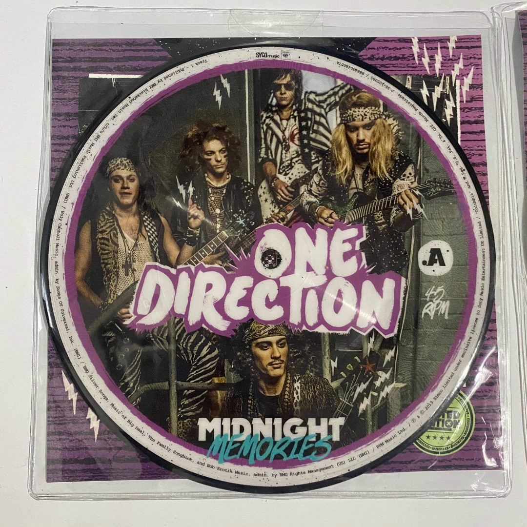 One Direction Midnight Memories 7 Picture Disc Vinyl Lp Music Media Cd S Dvd S Other Media On Carousell