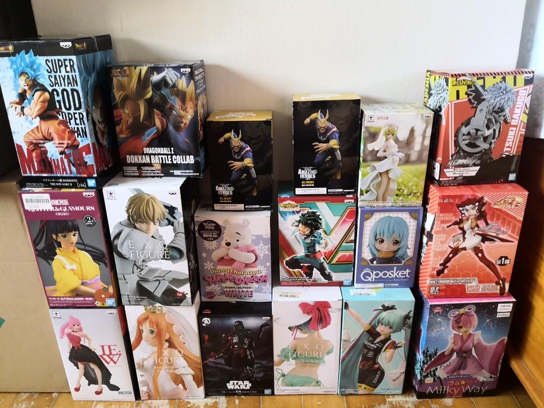 One Piece Dragonball The Amazing Hero Disney Fate Grand Order Sword Art Online Hatsune Miku Rem Rimuru Tempest Starwars Figures Hobbies Toys Toys Games On Carousell