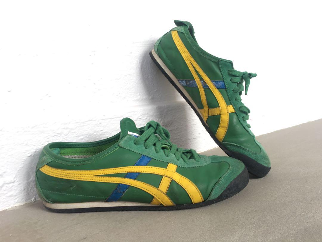 tiger shoes green