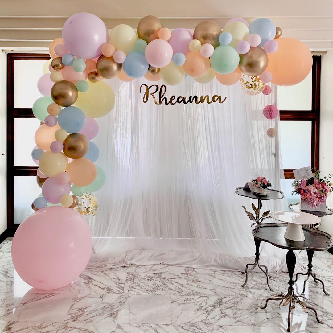 Crazy Promo Organic Balloon Garland Backdrop Design Craft Others On Carousell Easily build balloon garlands with balloon garland kits. crazy promo organic balloon garland backdrop