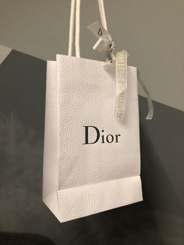 Lipsticks  Dior brand bag Dior brand of paper bags and paper boxes