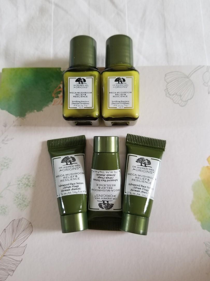 包郵 Origins靈芝菇菌抗逆健膚水凝乳液 靈芝菇菌抗逆健膚精華 美容 化妝品 皮膚護理 Carousell