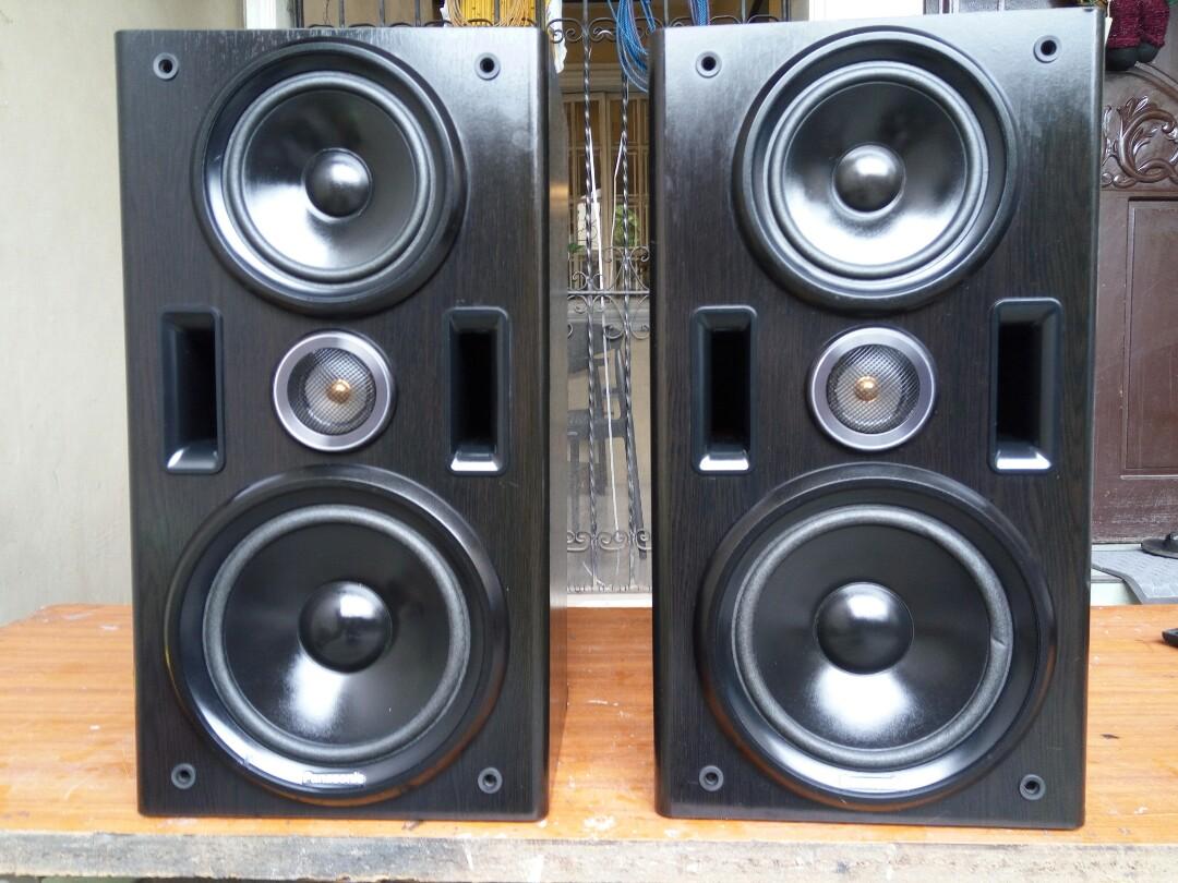 Panasonic 3 way speaker system clearance