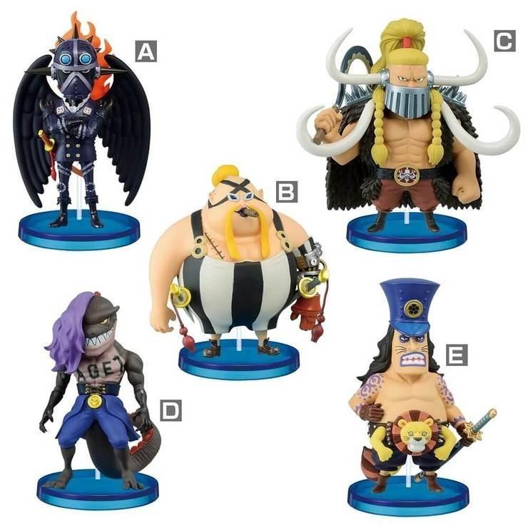 預訂 Pre Order 海賊王one Piece 百獸海賊團vol 1 Wcf景品 1set5隻 原盒12隻 玩具 遊戲類 玩具 Carousell