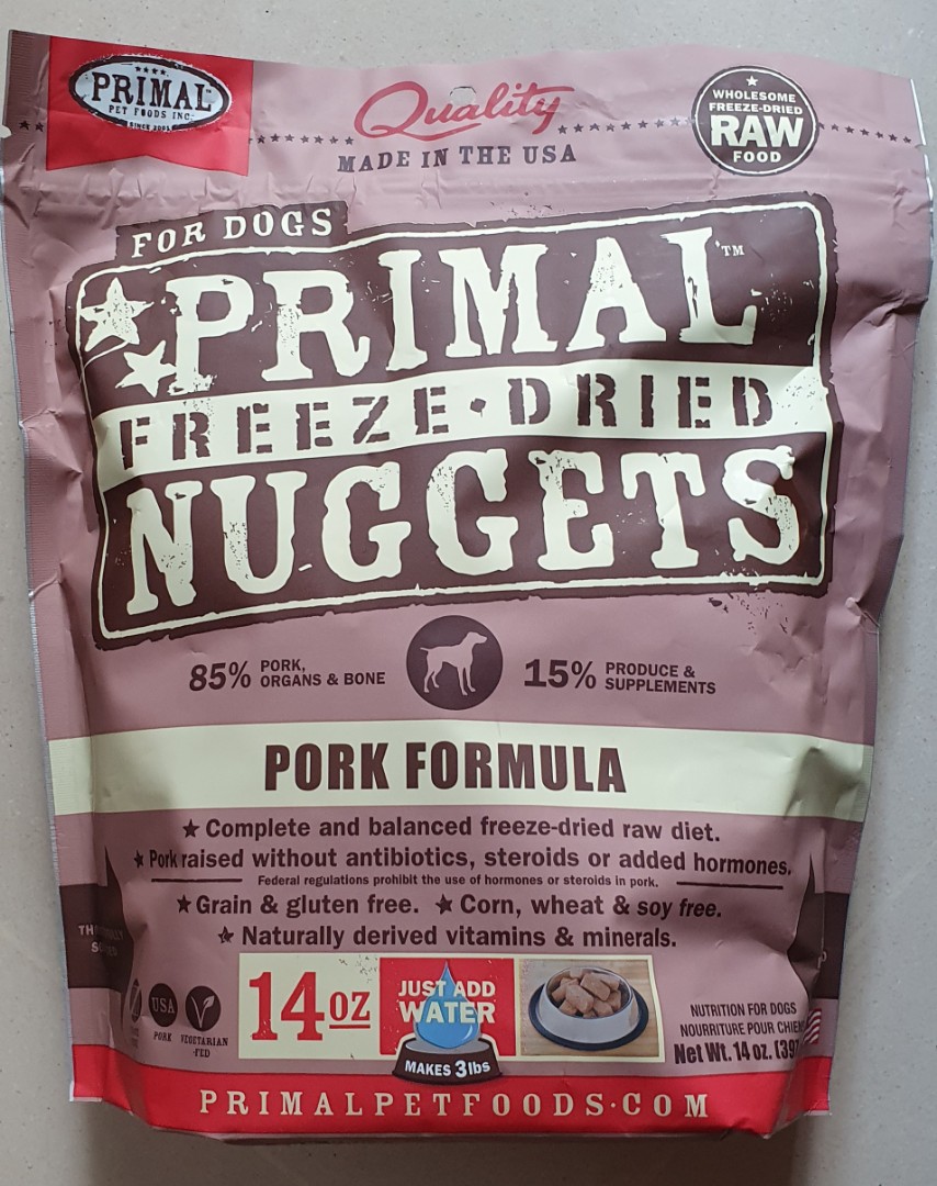 primal freeze dried nuggets