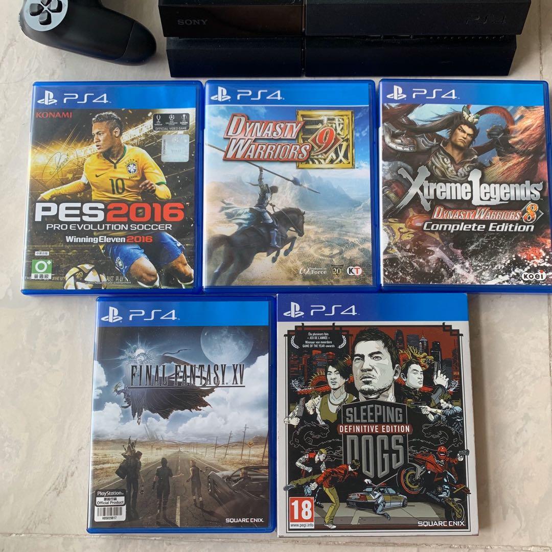 PS4 with free games ! PlayStation 4, Video Gaming, Video Game Consoles