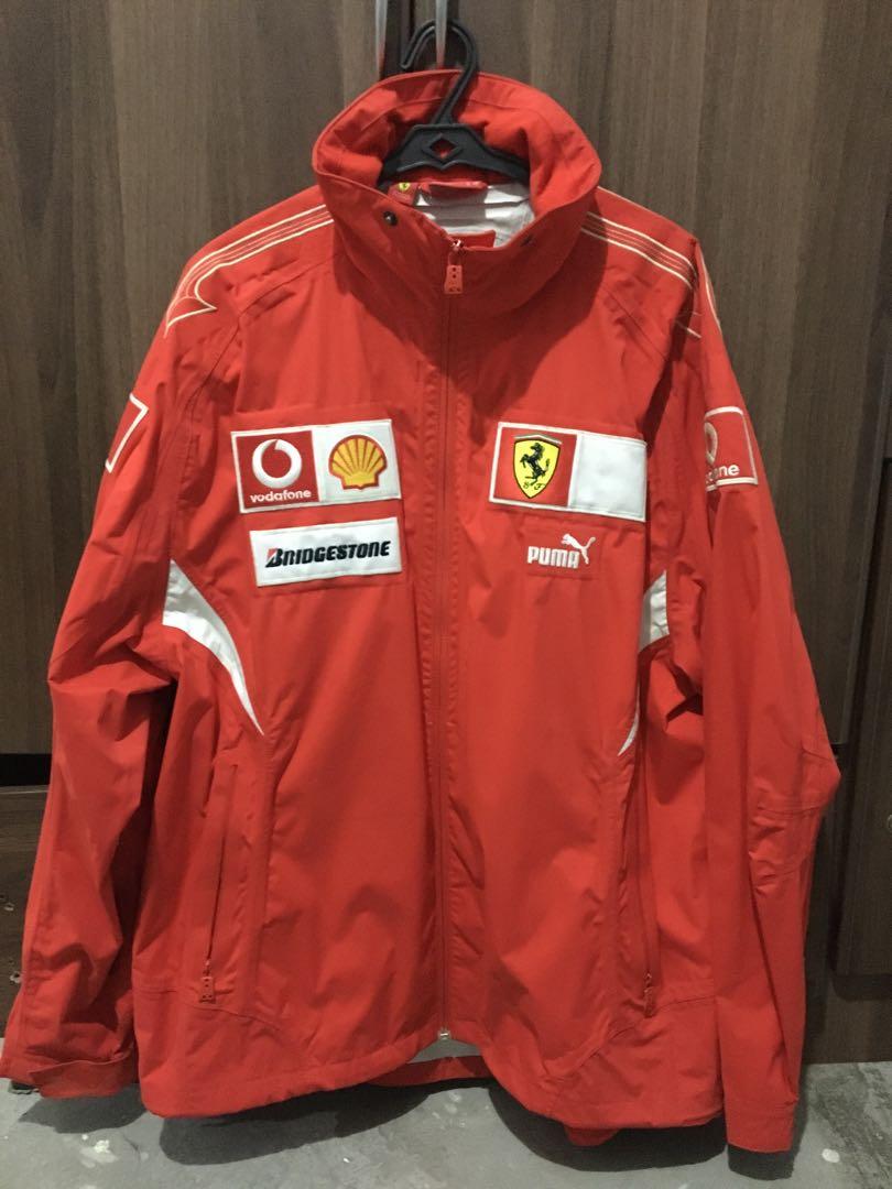 Puma Scuderia Ferrari jacket, Men's Fashion, Activewear on Carousell