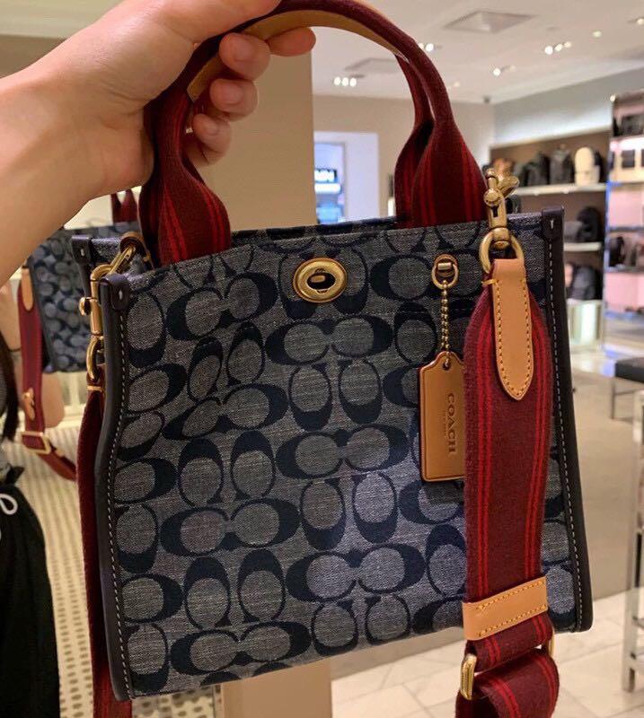 Chambray shop tote coach
