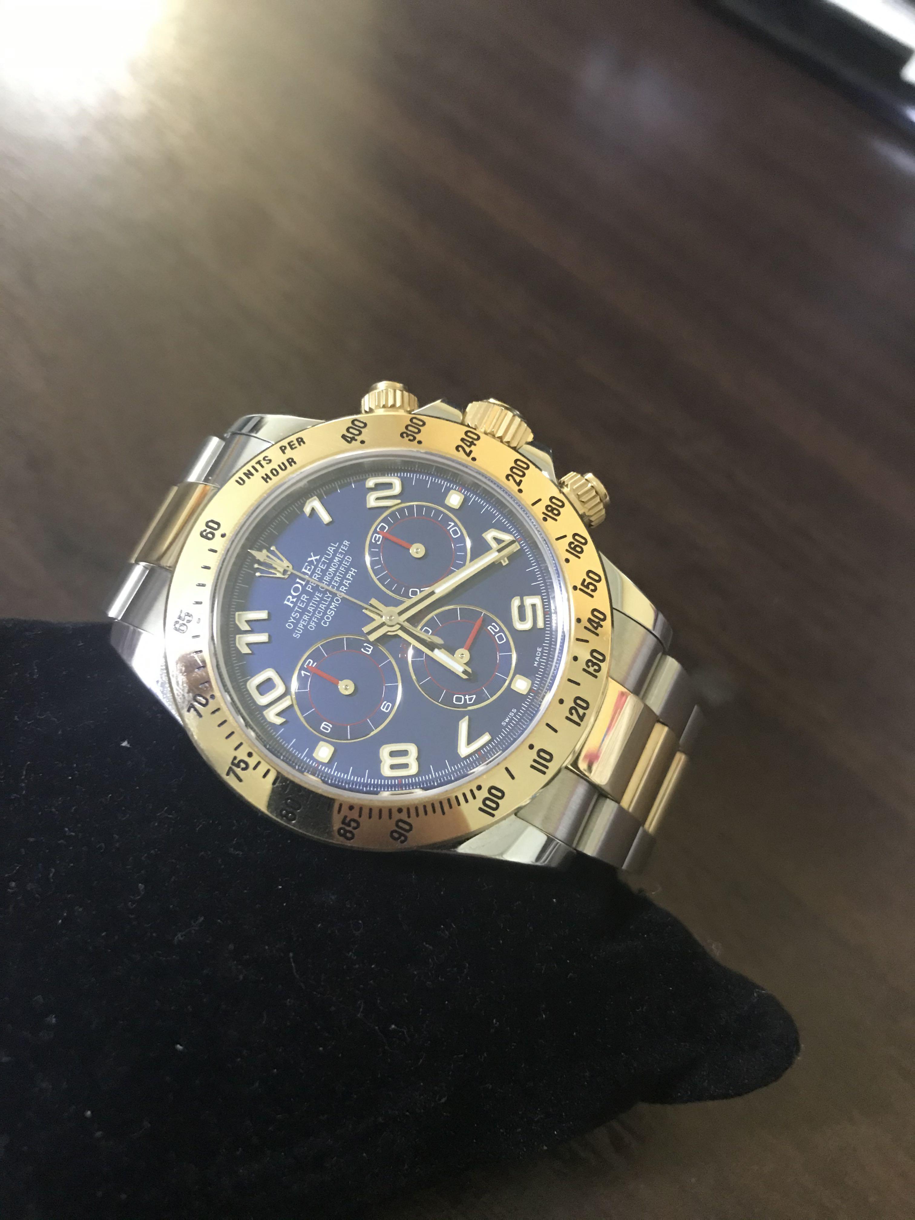rolex 116523 blue