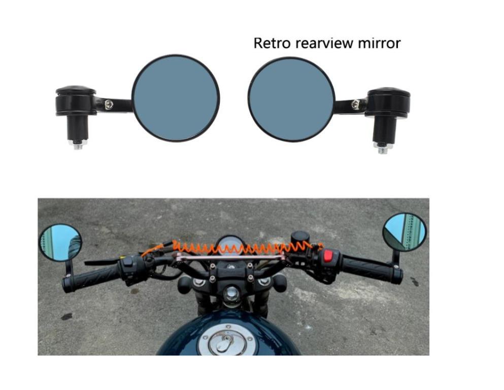 retro bike mirror