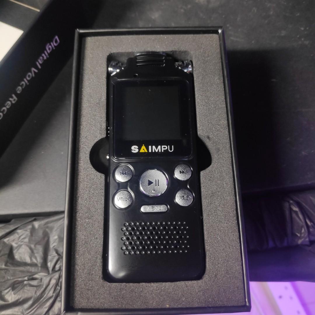 SAIMPU Digital Voice Recorder, Audio, Voice Recorders on Carousell