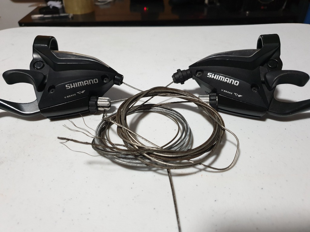 shimano combo shifter 3x7