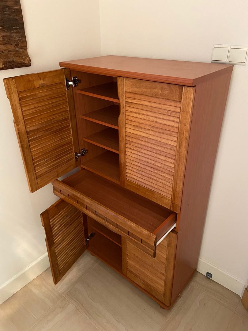 Shoe (Cherry wood), Furniture & Home Living, Furniture, Shelves