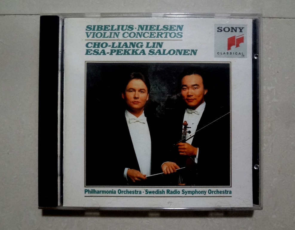 (CD) SIBELIUS NIELSEN VIOLIN CONCERTOS Cho-Liang Lin Esa Pekka Salonen