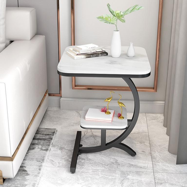 Side Table Marble Table Coffee Table Furniture Tables Chairs On Carousell