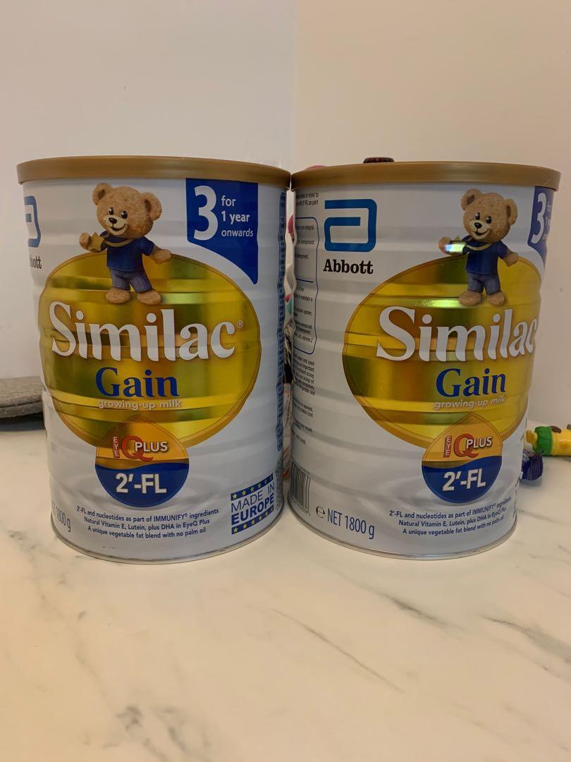 similac growing up milk
