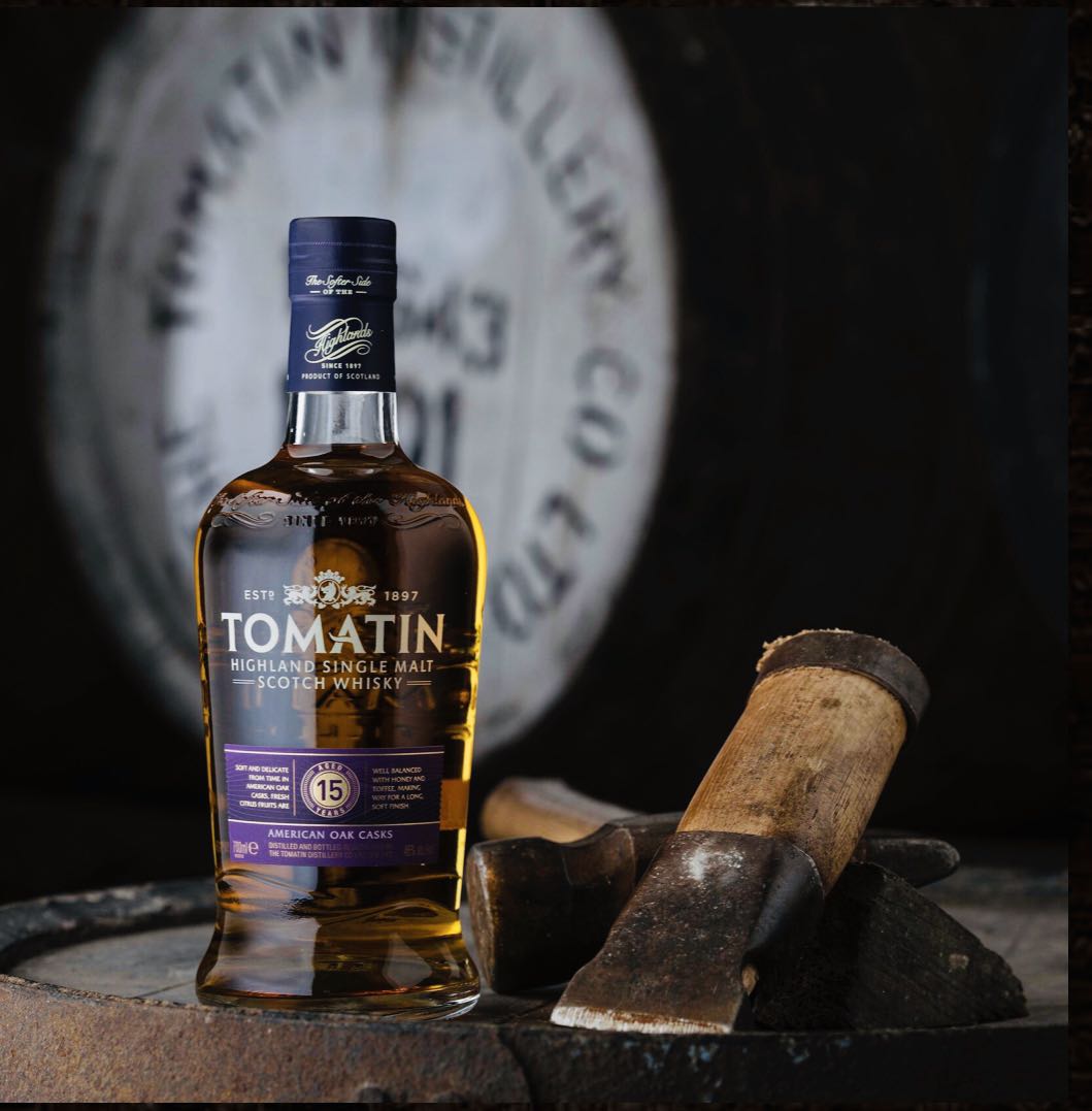 Single Malt Whisky - Tomatin 15, 嘢食& 嘢飲, 酒精飲料- Carousell