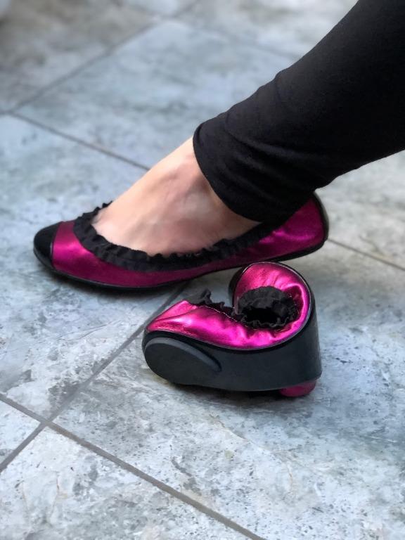 gap foldable ballet flats