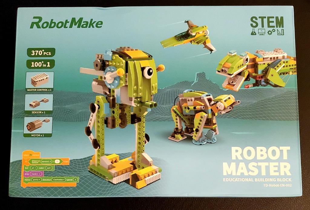 STEM Robot master programmable building blocks basic kit English ...