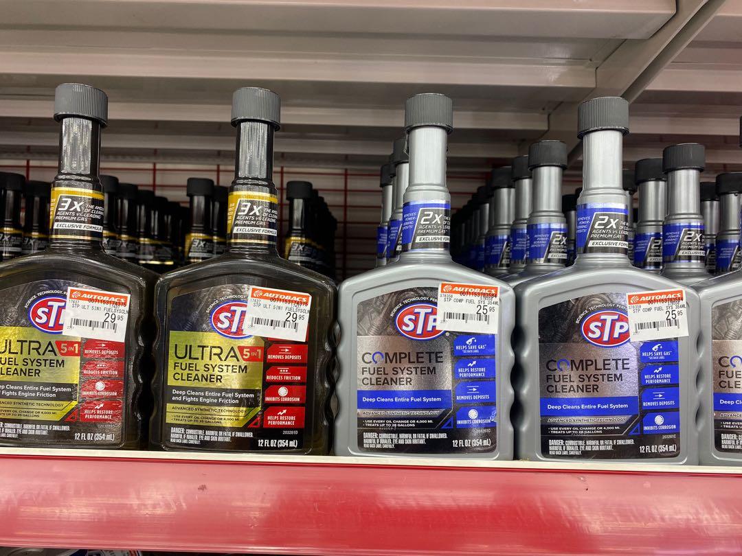 Stp Complete Fuel System Cleaner Ultra 5 In 1 Fuel Injector Injection Cleaner Red Line Si 1 Techron Lucas Sea Foam New Stock May 2021 Car Accessories Accessories On Carousell
