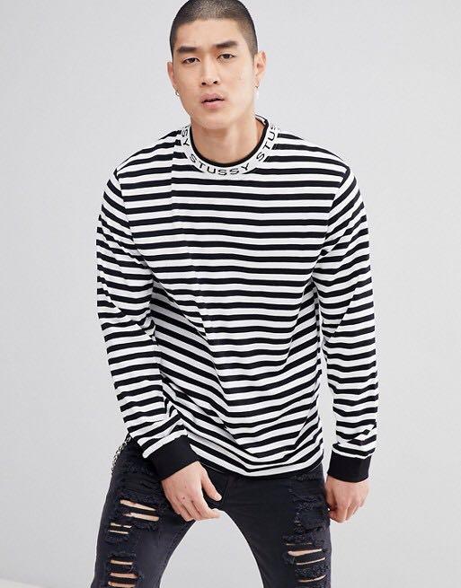 Stussy striped longsleeve online