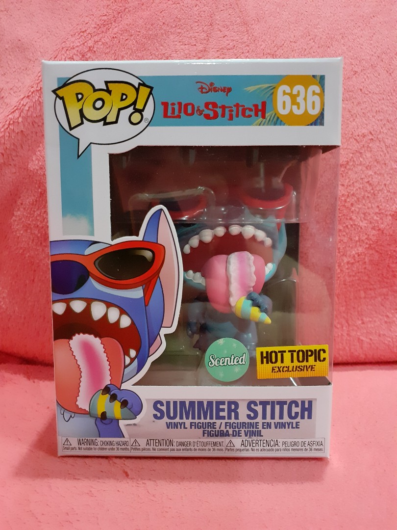 summer stitch funko pop