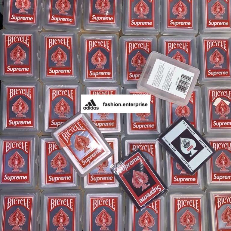 Supreme Bicycle Clear Playing Cards 5枚 - 小物