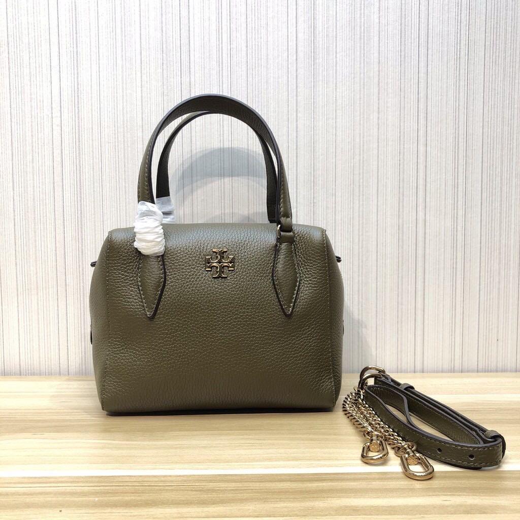 Tory Burch Kira Pebbled Satchel, Women's Fashion, Bags & Wallets, Purses &  Pouches on Carousell