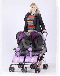 second hand twin stroller