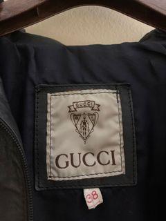 Vintage Gucci leather jacket