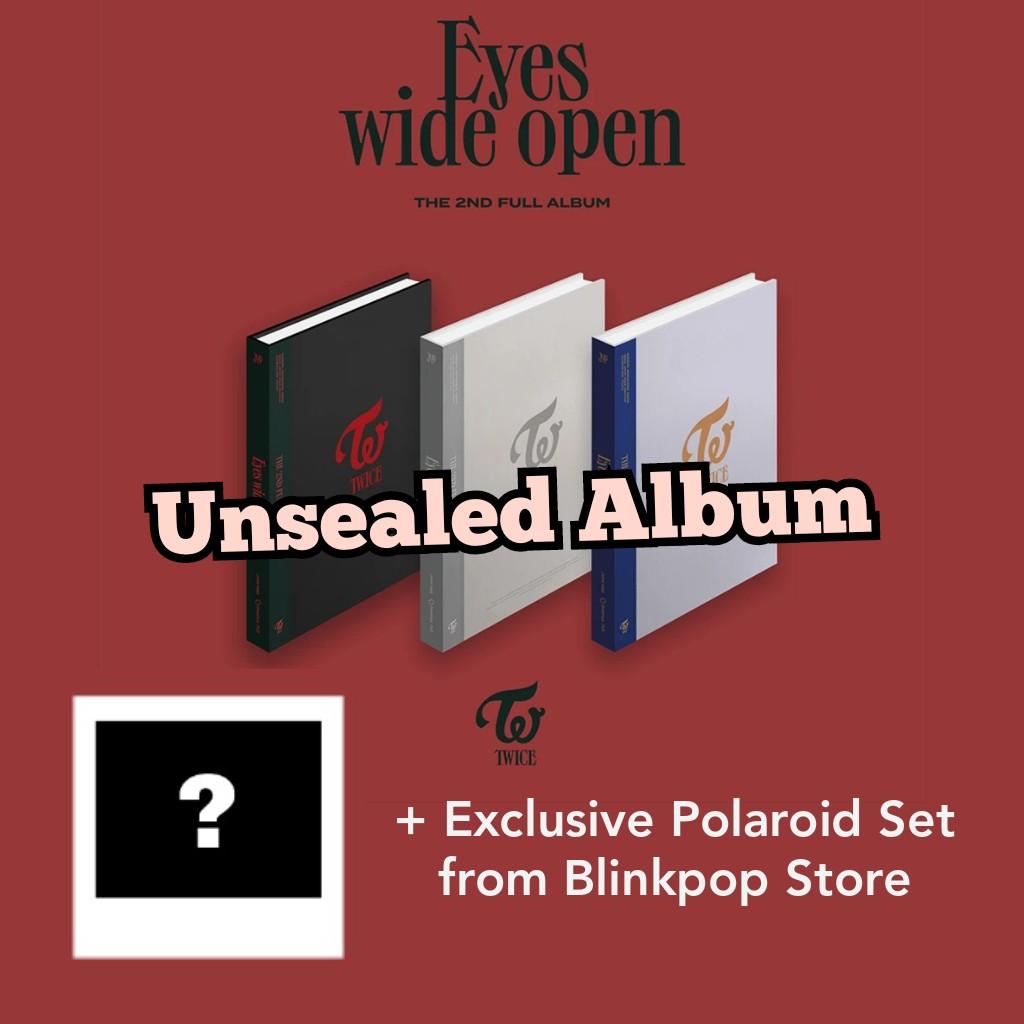 Wts Twice 2nd Full Album Eyes Wide Open Unsealed Album K Wave On Carousell