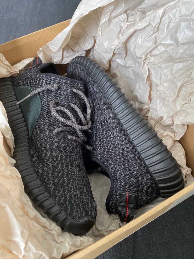 Yeezy Boost 350 Pirate Black 2016 Men s Fashion Footwear Sneakers on Carousell