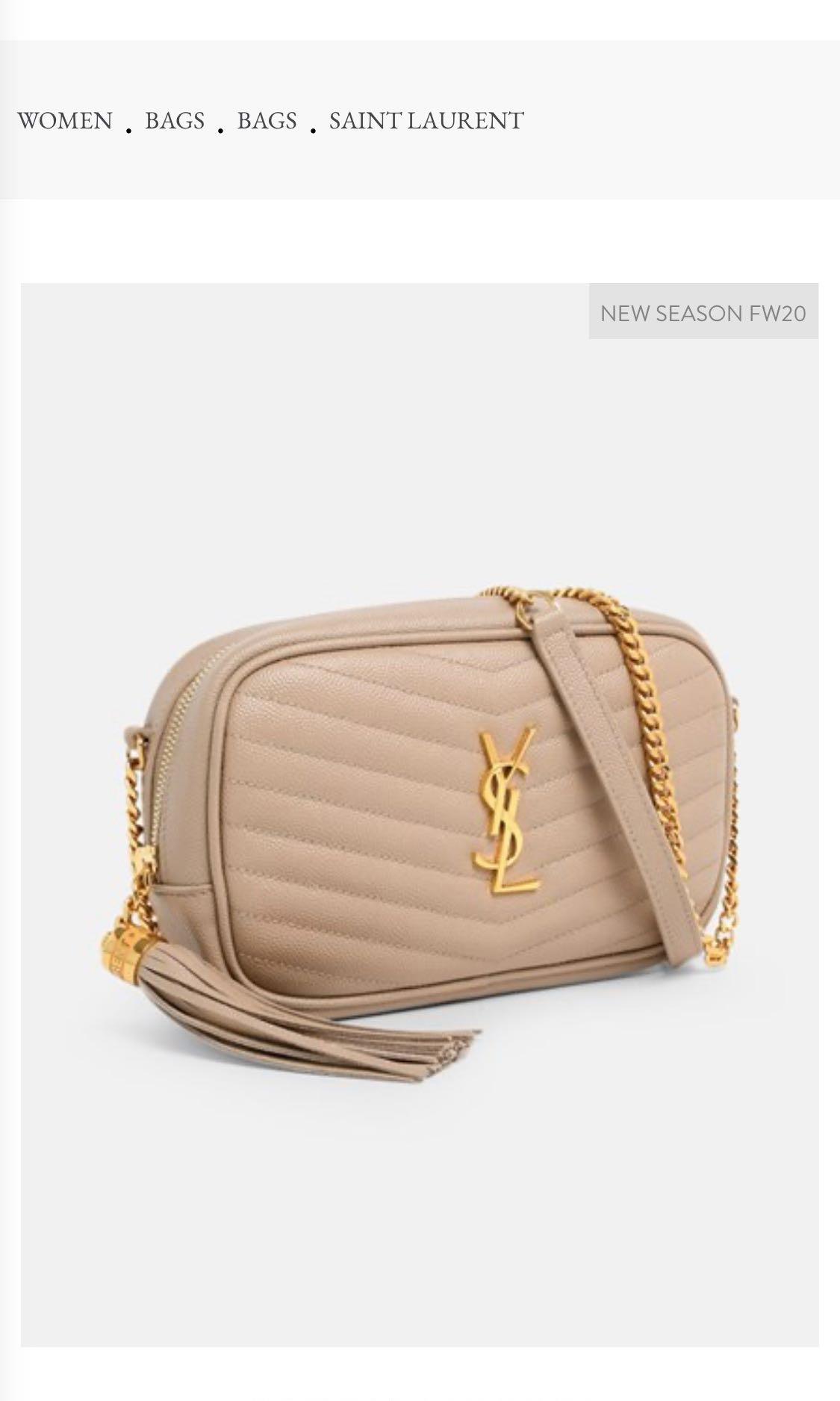 YVES SAINT LAURENT Mini Lou Matelasse Leather Camera Bag, 52 OFF