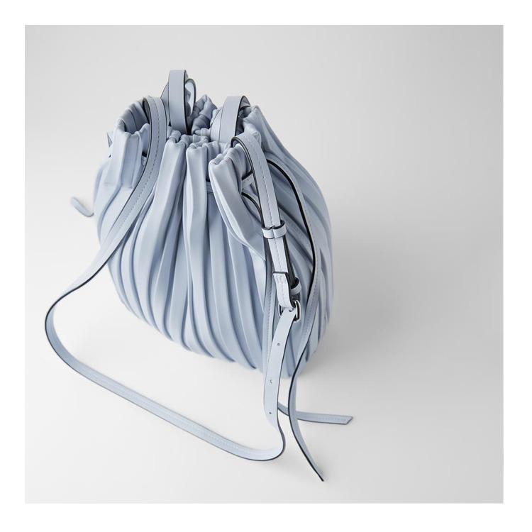 Zara drawstring bag cheap