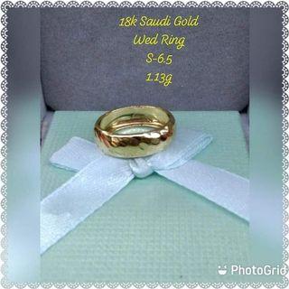 18k saudi gold light wight wedding rings