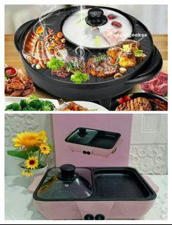 2 in 1 Grill Pan and Hot Pot