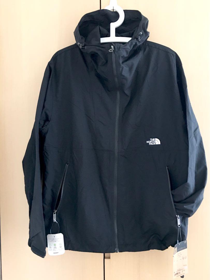 日本版North Face Compact Jacket 風褸外套(連袋可摺埋）, 男裝, 外套