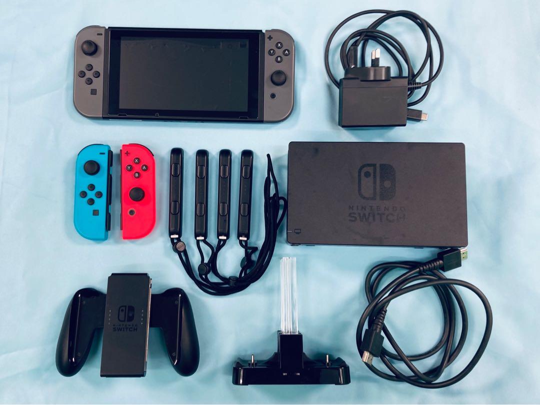 新淨中古switch 齊配件兩對joy Con 機號可開心 遊戲機 遊戲機器材 Carousell 新淨中古switch 齊配件兩對joy Con 機號可開心 遊戲機 遊戲機器材 Carousell