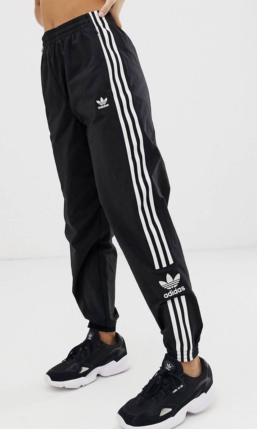 adidas logo pants womens