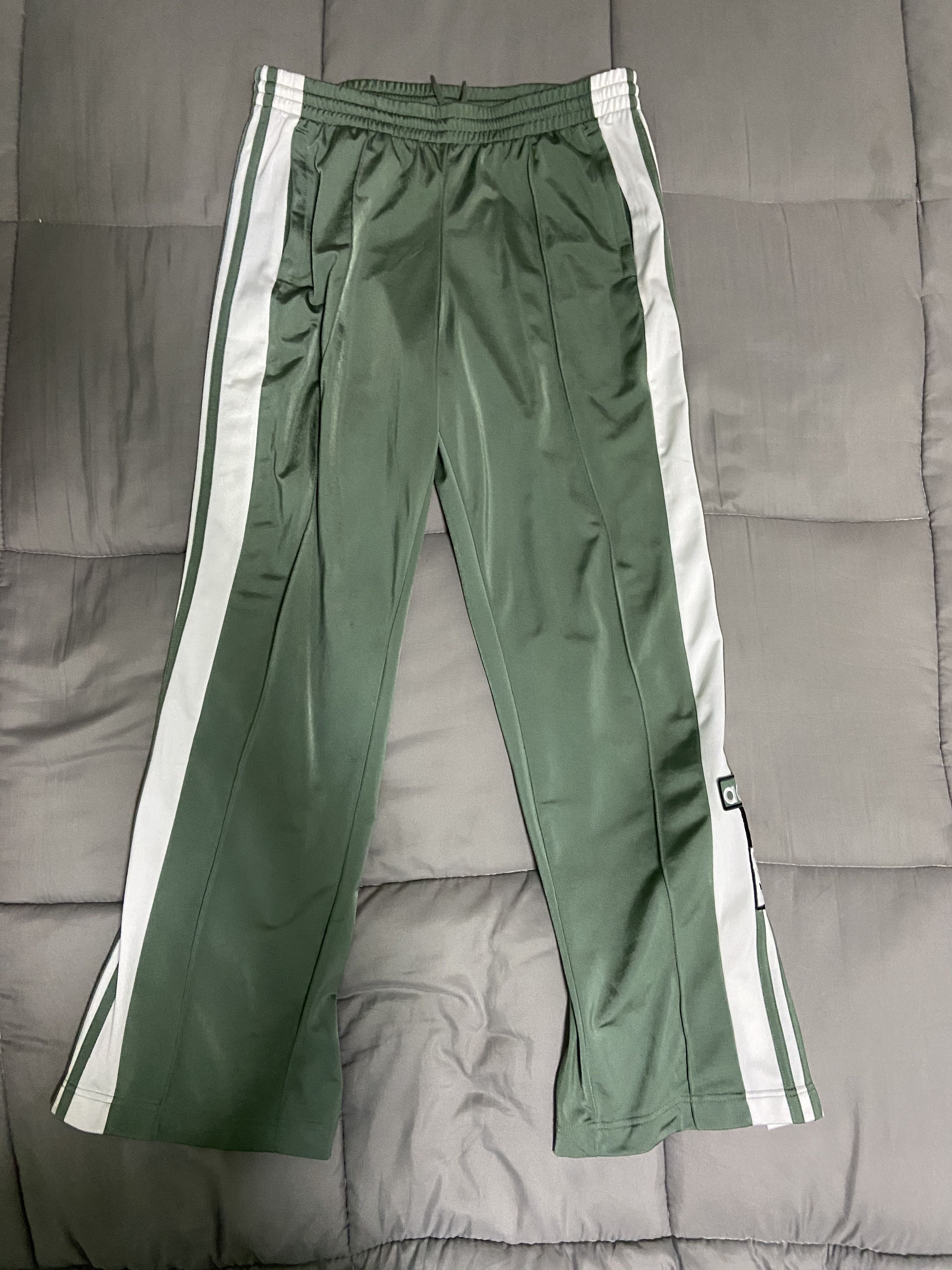 adidas button up track pants
