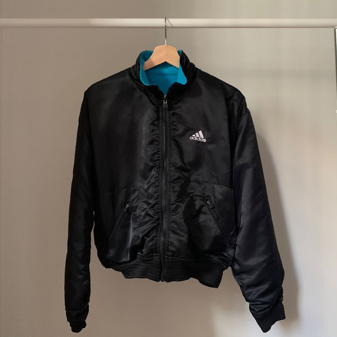 Adidas female bomber jacket best sale