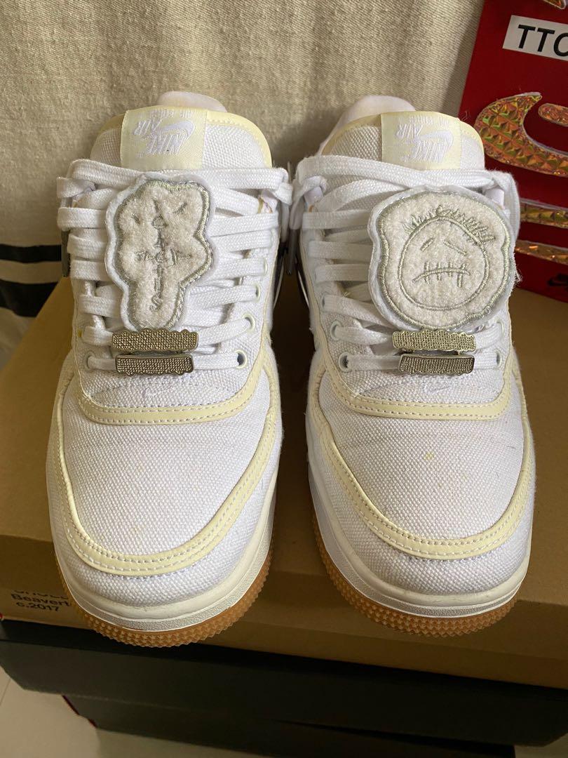 Air Force One X Travis Scott. White