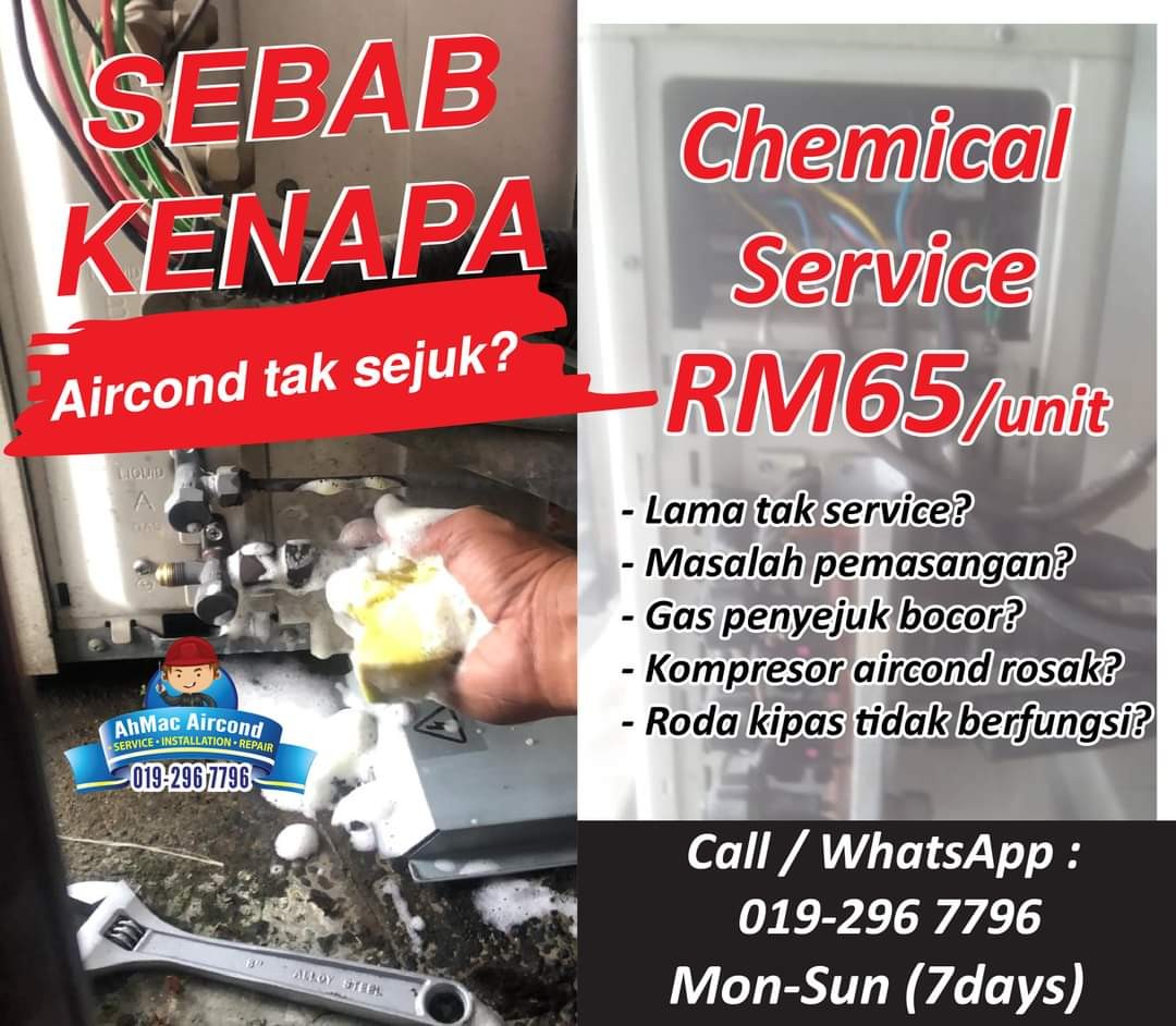 Aircond Tak Sejuk Services Home Services Aircon Services On Carousell