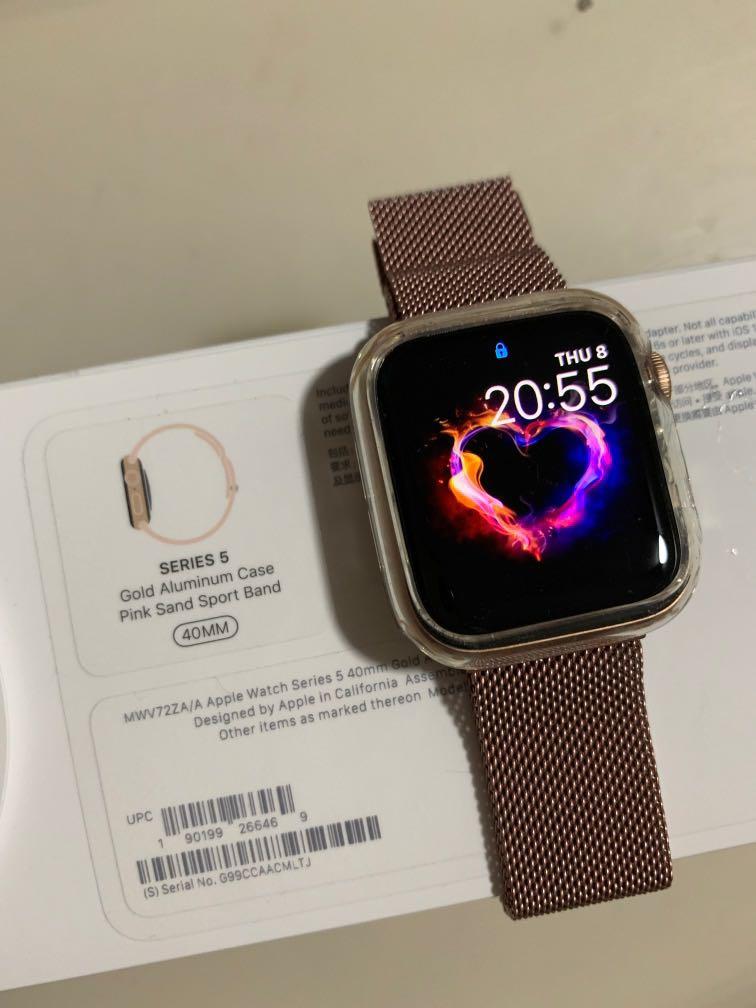 Apple Watch S5 40mm Gps Only Mobile Phones Tablets Mobile Tablet Accessories Mobile Accessories On Carousell