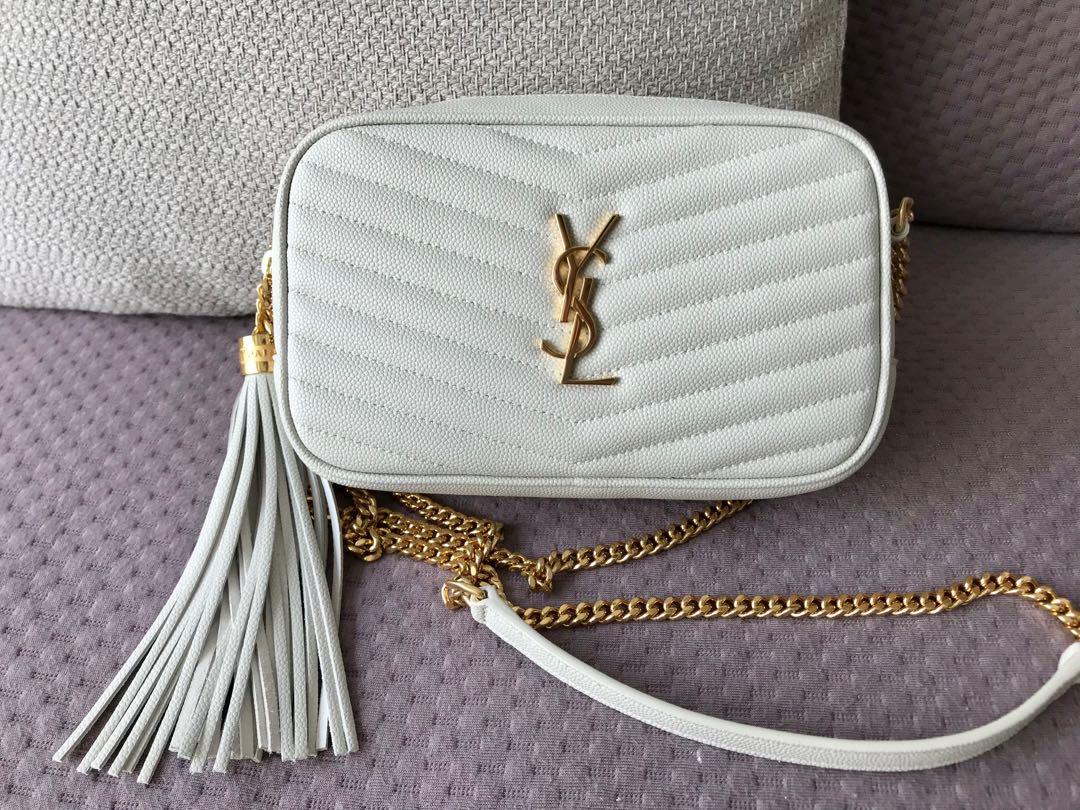 Authentic Saint Laurent Mini Lou Camera bag, Women's Fashion, Bags &  Wallets, Cross-body Bags on Carousell