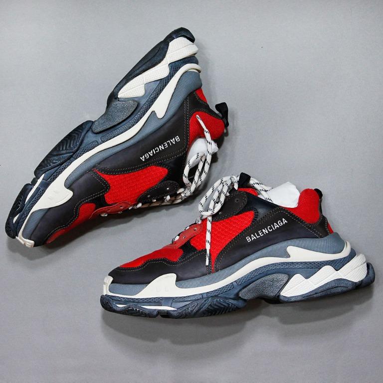 Triple s red black sale